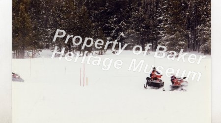 Anthony Lakes, snowmobiling