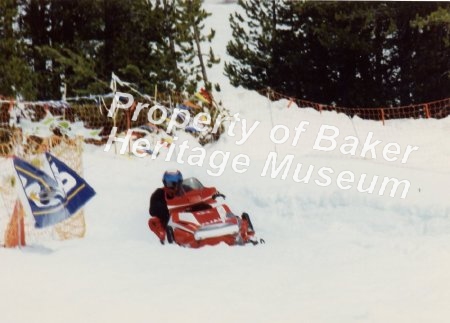 Anthony Lakes, snowmobiling