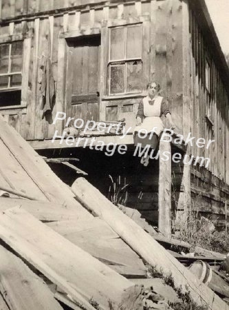 Rough cabin, prob. near mine