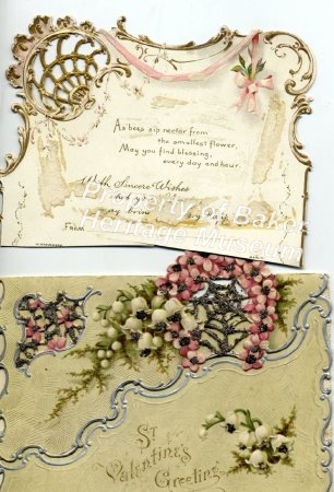 Valentine's cards ca. 1905