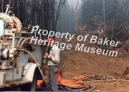 Dooley Mountain fire ca.1988