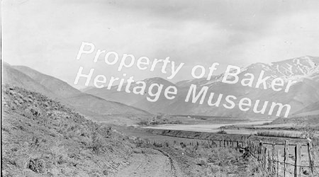 Road to Baker ranch, 1925