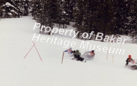 Anthony Lakes, snowmobiling