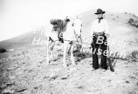 Cowboy with wooly chaps