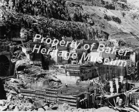 Oxbow Dam Construction #4