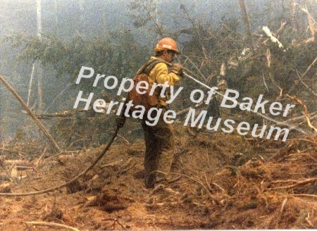 Dooley Mountain fire ca.1988