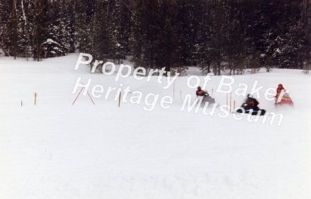 Anthony Lakes, snowmobiling