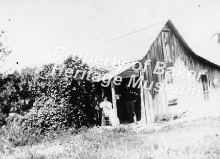 Farm house and family