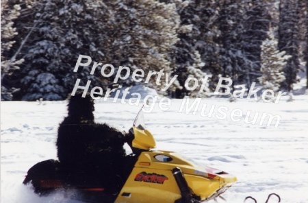 Anthony Lakes, snowmobiling