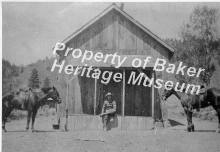 Cabin, Mill Gulch, Burnt Rvr ca 1921