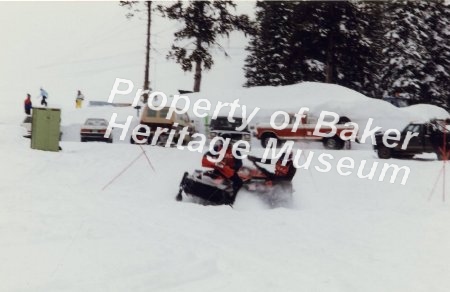 Anthony Lakes, snowmobiling