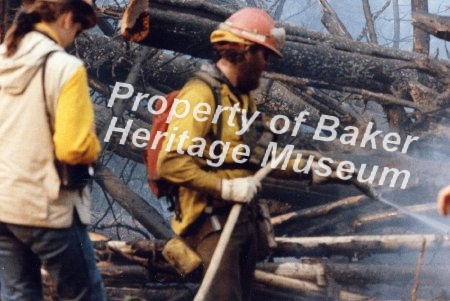 Dooley Mountain fire ca.1988