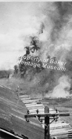 Oregon Lumber Co. fire