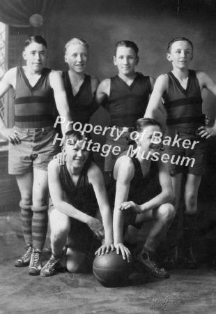 Basketball team ca. early 1900s