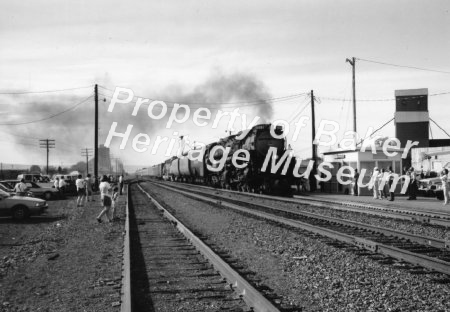 U.P. Steam engine, Baker City depot 5
