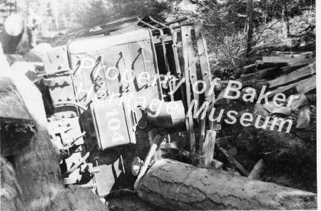 SVRR train wreck; 1938