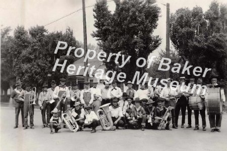 Baker Concert Band, 1921