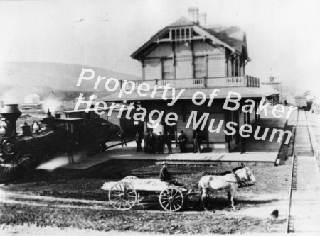 Baker City original Rail Road Depot.
