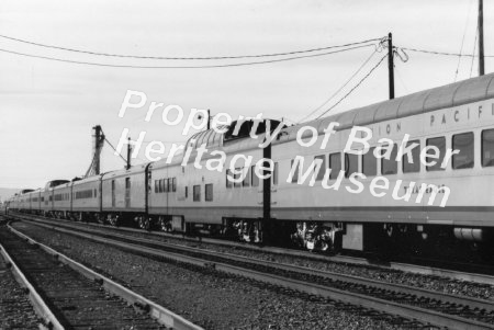 U.P. Steam engine, Baker City depot 9