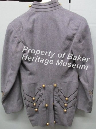 Uniform, West Point Dress, Jacket, back