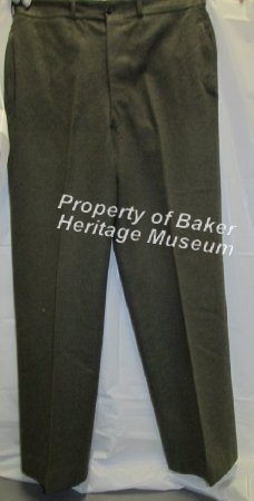 Uniform, Marine pants front