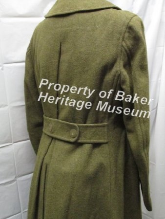 Army, Long Coat, Back Side