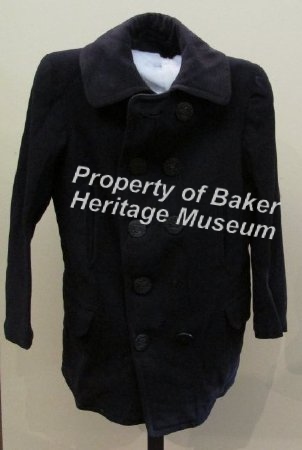 Uniform, Overcoat, Navy, front