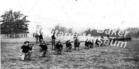 WWI soldiers firing range