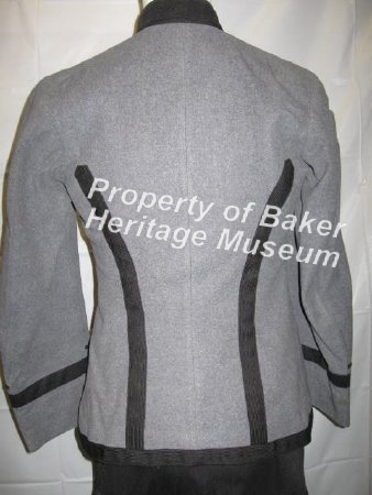 Uniform, Jacket, West Point back