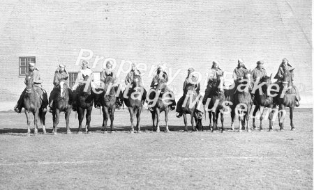 Oregon Trail Riders, Shriners Parade, 10/25/1947.