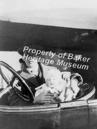 Dad & Baby in car