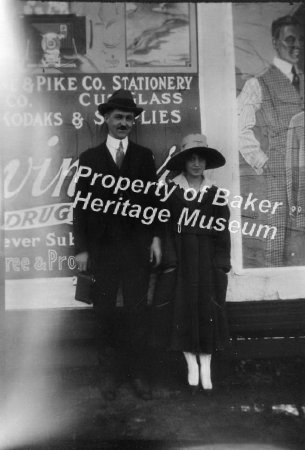 Couple in front of Levinger Dr