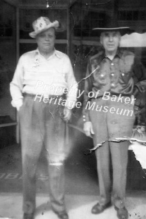 Two old cowboys ca 1950