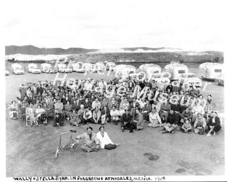 Wally and Stella Byam in Nogales, Mexico