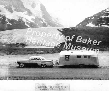 Airstream at Jasper National Park