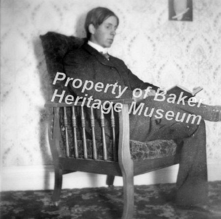 Young man with Book