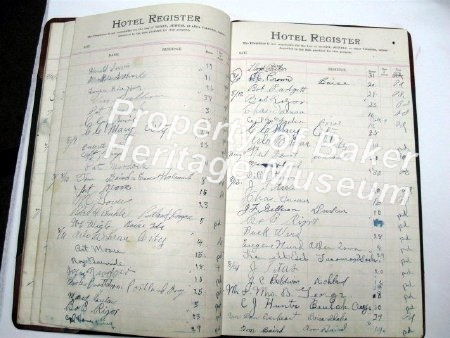 Imperial Hotel Register, 1942-43