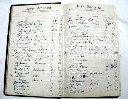 Imperial Hotel Register, 1941-42