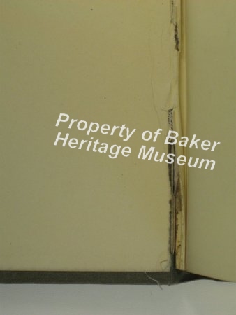 Detail of Binding Damage