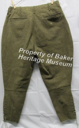 Military Pants, back