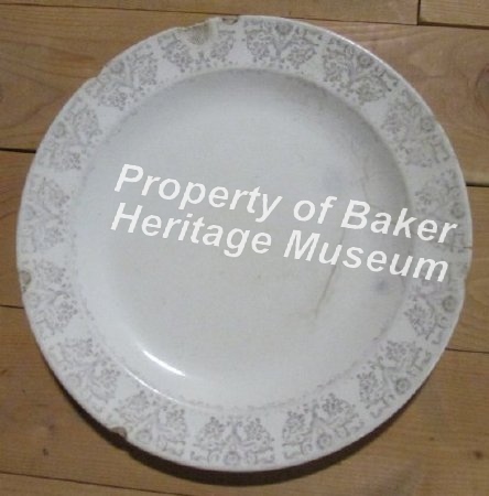 China Plate front