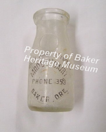 Model Dairy Bottle