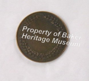 1905 Lewis & Clark Exposition Medal, Back