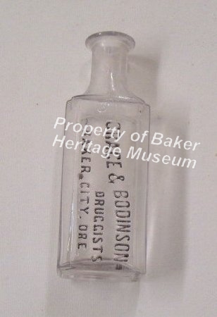 Grace & Bodinson Druggists Bottle