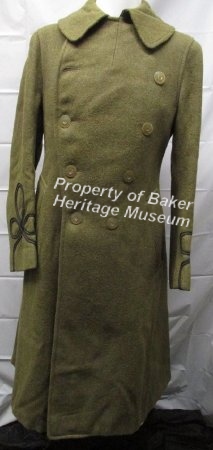 Army Long Coat, Front view