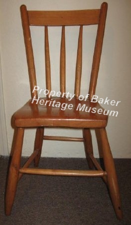 Chair, Side, front view