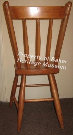 Chair, Side, back view