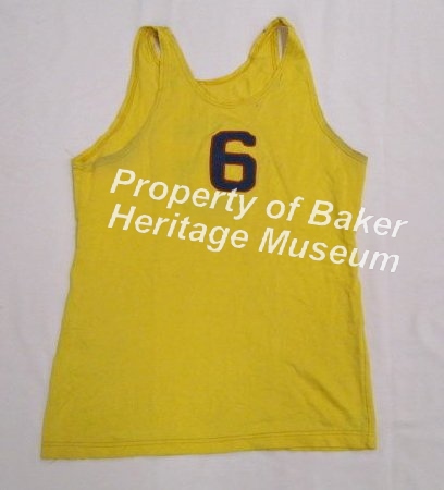 Baker YMCA Basketball Jersey, 1943-44