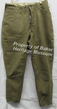Military Pants, front