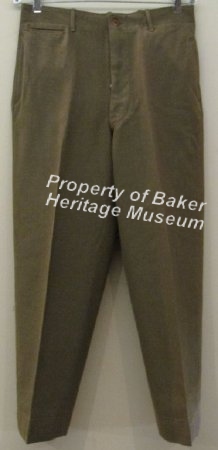 Army Uniform Pants, Front